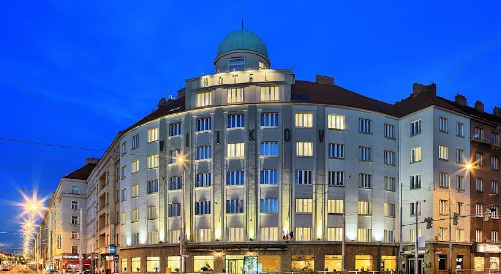Hotel Vitkov Praga Exterior foto