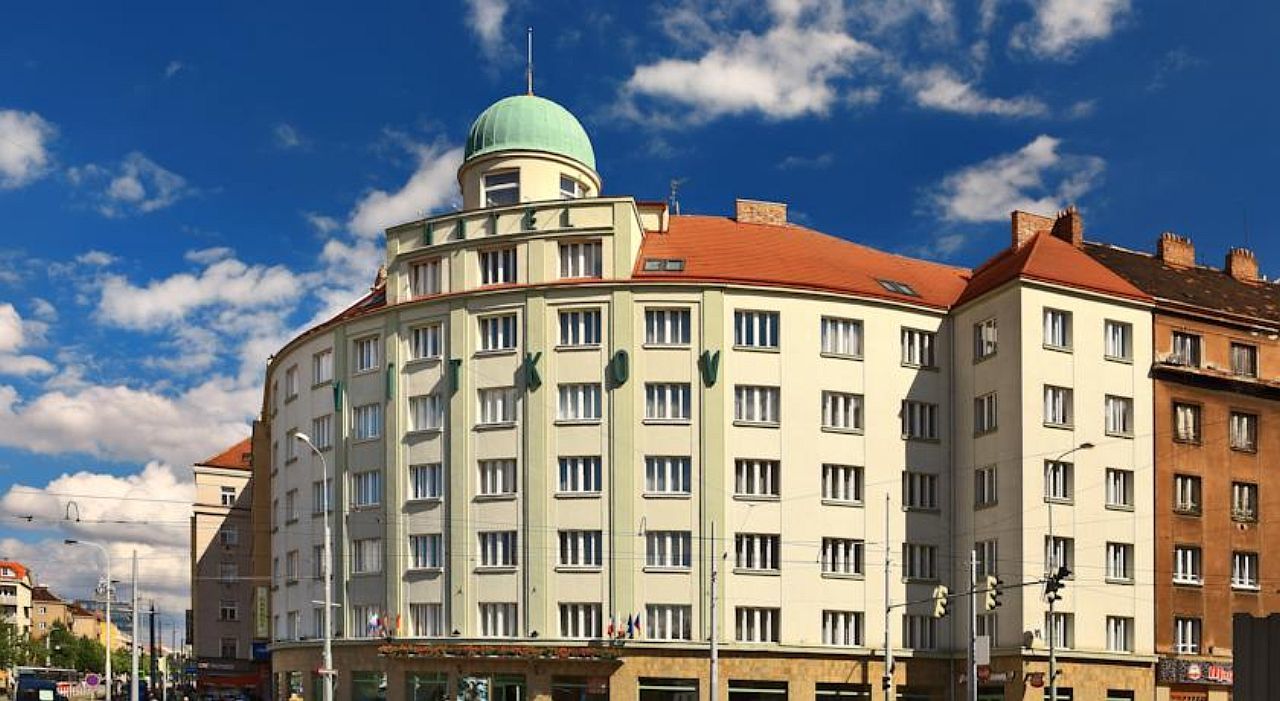 Hotel Vitkov Praga Exterior foto