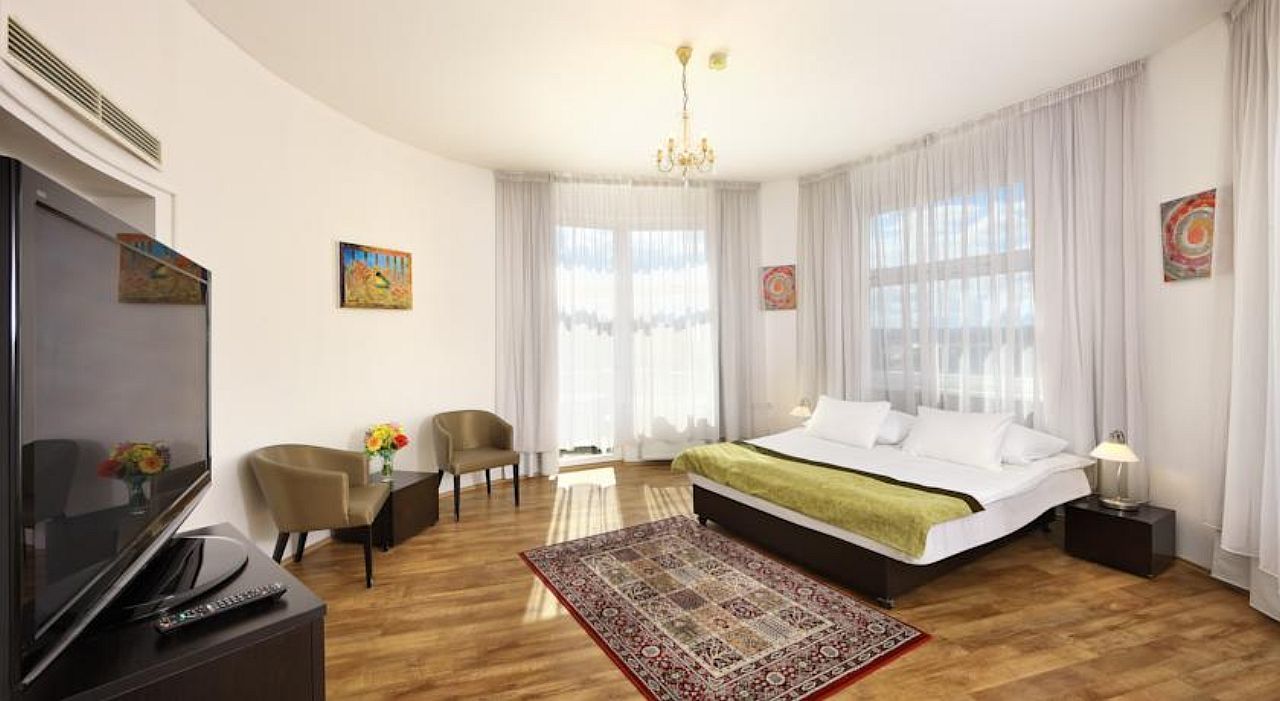 Hotel Vitkov Praga Exterior foto