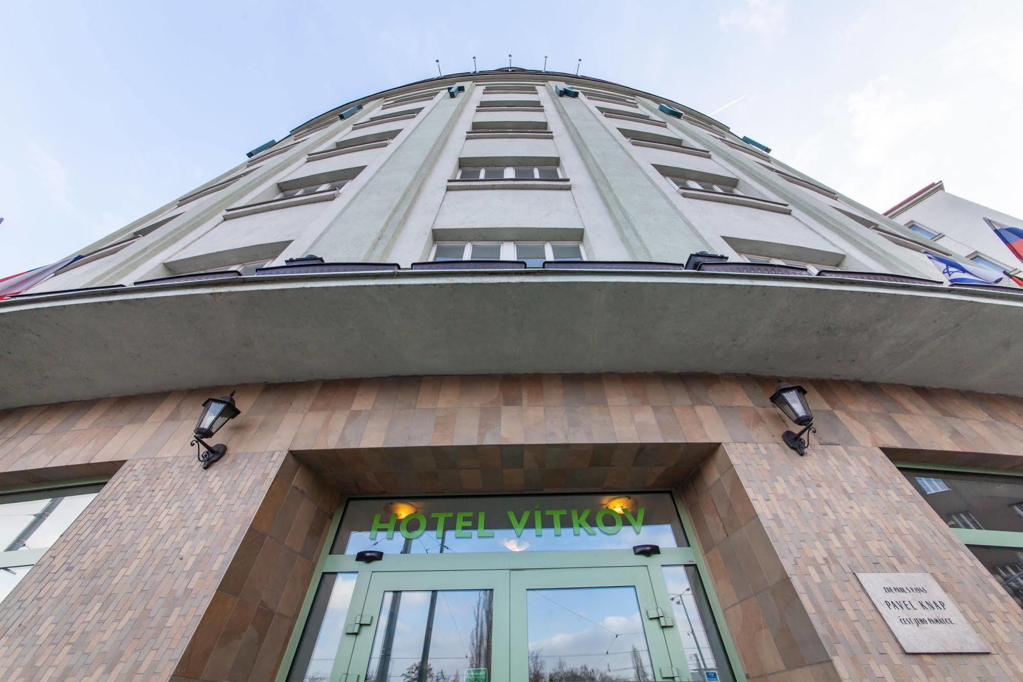 Hotel Vitkov Praga Exterior foto
