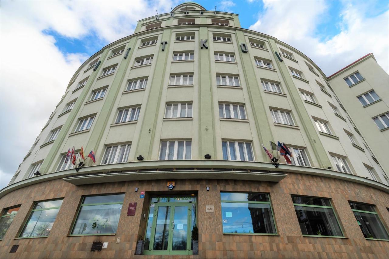 Hotel Vitkov Praga Exterior foto