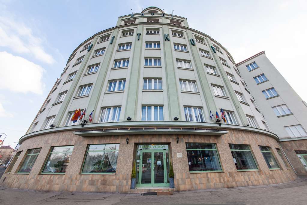 Hotel Vitkov Praga Exterior foto
